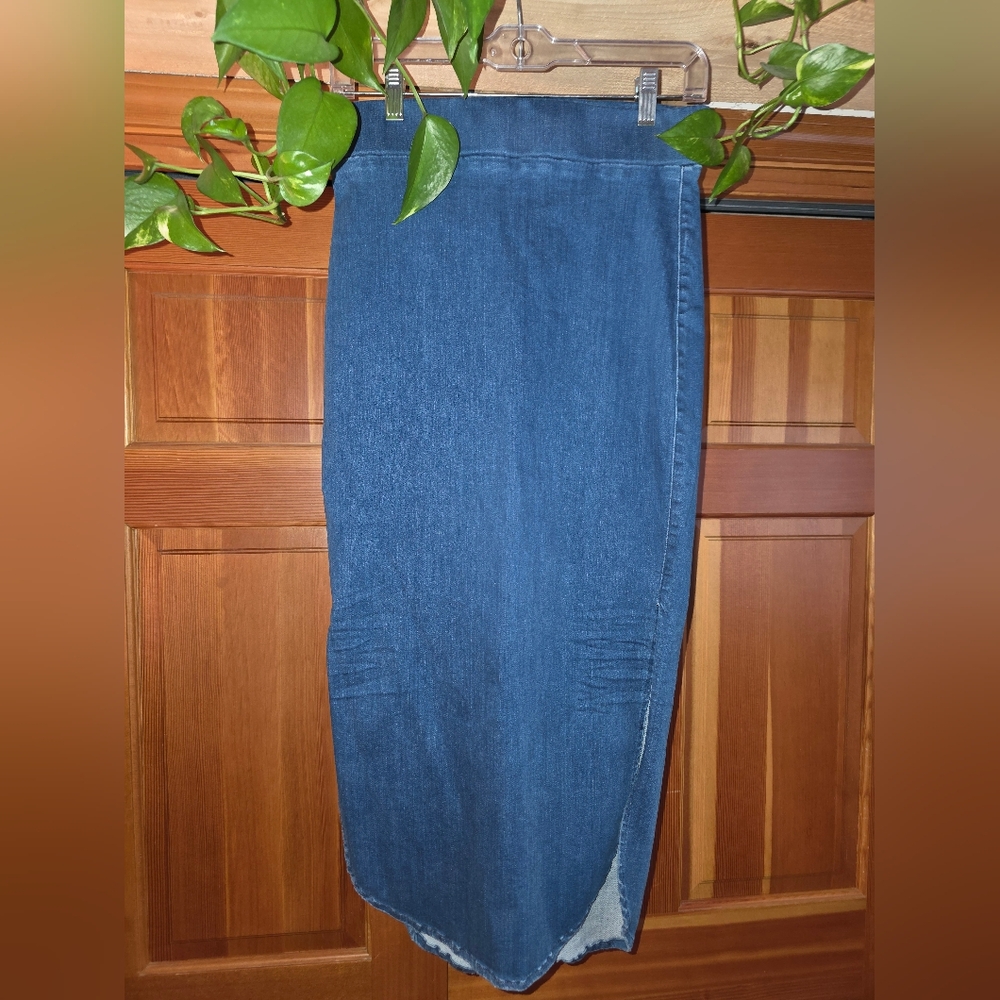 Frank & Eileen Donegal Unforgettable Skirt Wash Blue Women's Size 2 - Picture 2 of 9